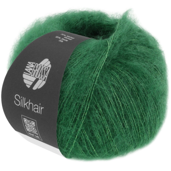 alt="Silkhair Lana Grossa mohair- og silkegarn"