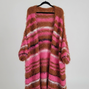 Ferdigstrikk Candy Mocha Coat..by yorgA