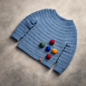 Oppskrift heklet Nea genser..by yorgA